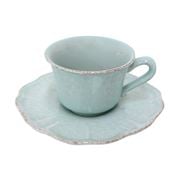 Casafina - Impressions Blue Coffee Cup & Saucer 220ml