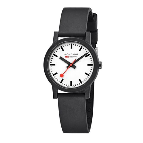 Mondaine - Essence White Dial Watch 32mm