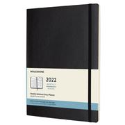 Moleskine - Soft Cover 2022 Monthly Diary/N/book Black XL