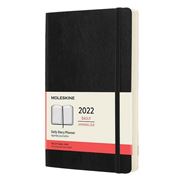 Moleskine - 2022 Soft Cover Daily Diary Black Large