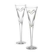 Waterford - Love and Romance Toasting Flute Set
