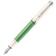 Pelikan - L.E Souveran 605 Fountain Pen Green/White Fine Nib