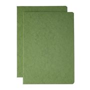 Clairefontaine - Essentials Lined A5 Notebook Set Green 2pce
