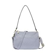 Serenade Leather - Rosie 3 Compartment Leather XBody Bag Blu