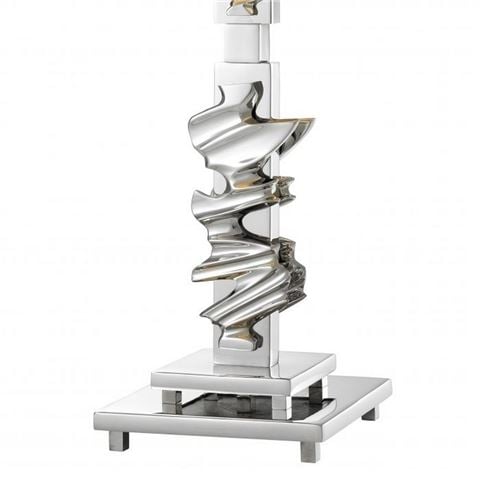 Vandenberg - Table Lamp Abruzzo Nickel Finish w/Shade