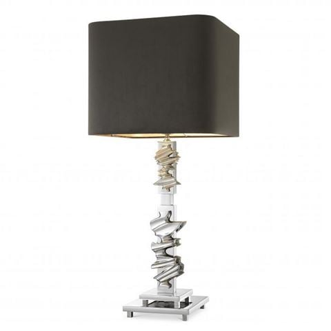 Vandenberg - Table Lamp Abruzzo Nickel Finish w/Shade