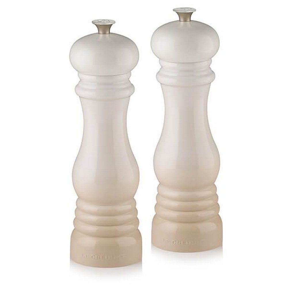 le creuset salt and pepper white