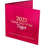 RA Mint - 2022 50c CuNi Coin Year of The Tiger