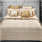 Roberto Cavalli - Cocco Quilted Bedspread Gold 270x260cm