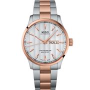 Mido - Automatic Cosc Multifort Stainless Steel & Rose Gold