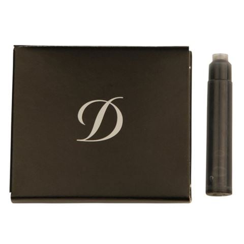 Dupont - Fountain Pen Ink Cartridge Set Black 6pce