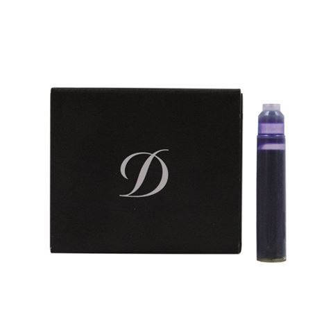 Dupont - Fountain Pen Cartridge Set Dark Blue 6pce