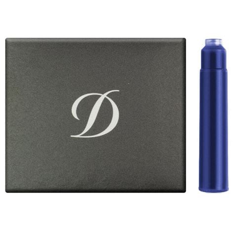 Dupont - Fountain Pen Cartridge Set Royal Blue 6pce
