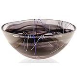 Kosta Boda - Contrast Bowl Large Black 35cm