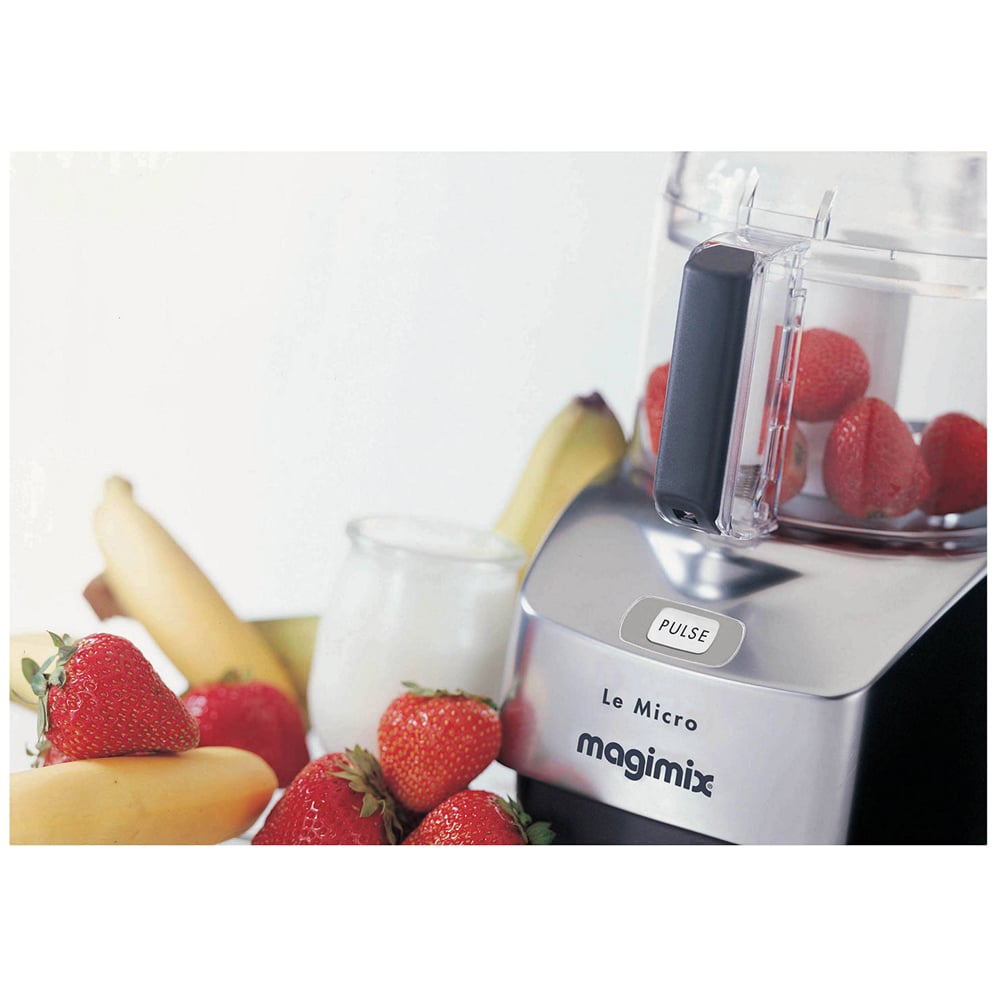 Magimix Le Micro Mini Chopper 18115AU Matte Chrome Peter's of Kensington