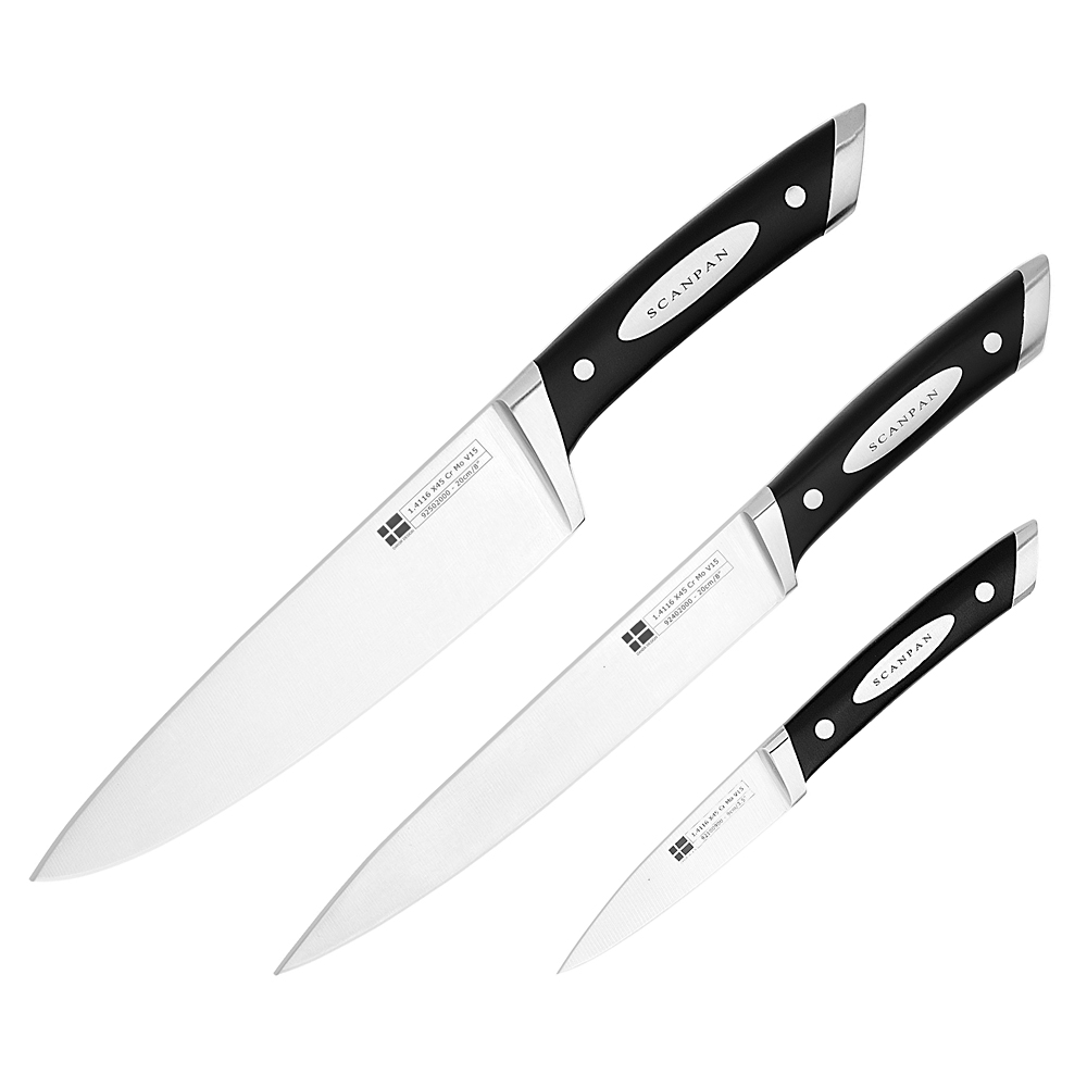 NEW Scanpan Classic Series Chef Knife Set 3pce | eBay