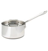 All-Clad - D3 Stainless Steel Saucepan with Lid 15cm/1.4L