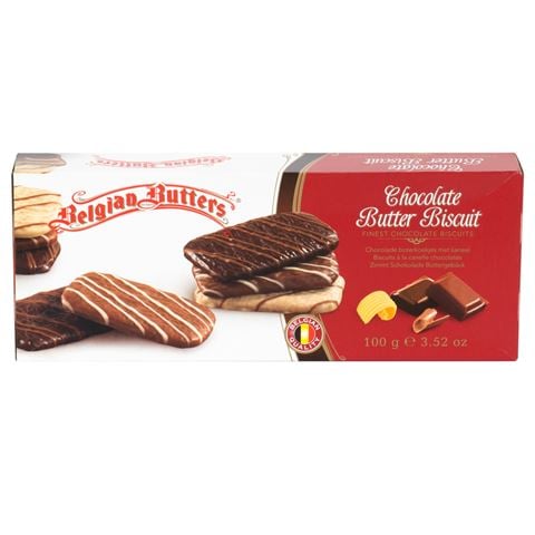 Belgian Butter - Finest Chocolate Butter Biscuits 100g