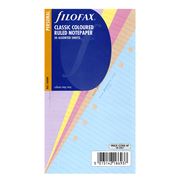 Filofax - Personal Classic Coloured Ruled Note Paper