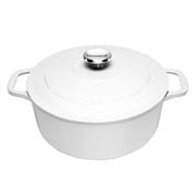Chasseur - Round French Oven White 26cm/5L