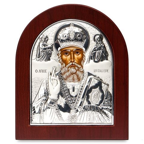 Clarte Silver Axion St Nicholas 13x11cm - Peter's of Kensington