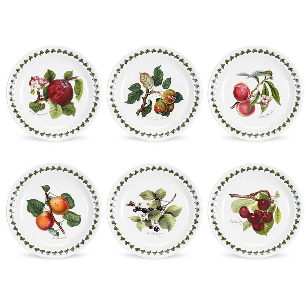 Portmeirion - Pomona Side Plates Set 15cm 6pce | Peter's of Kensington