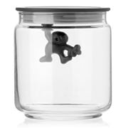 Alessi - Gianni Jar Small with Lid Black