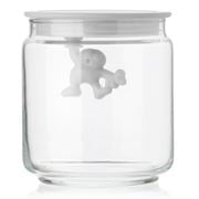 Alessi - Gianni Jar Small with Lid White