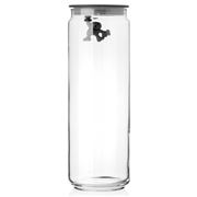 Alessi - Gianni Jar Extra Large with Lid Black