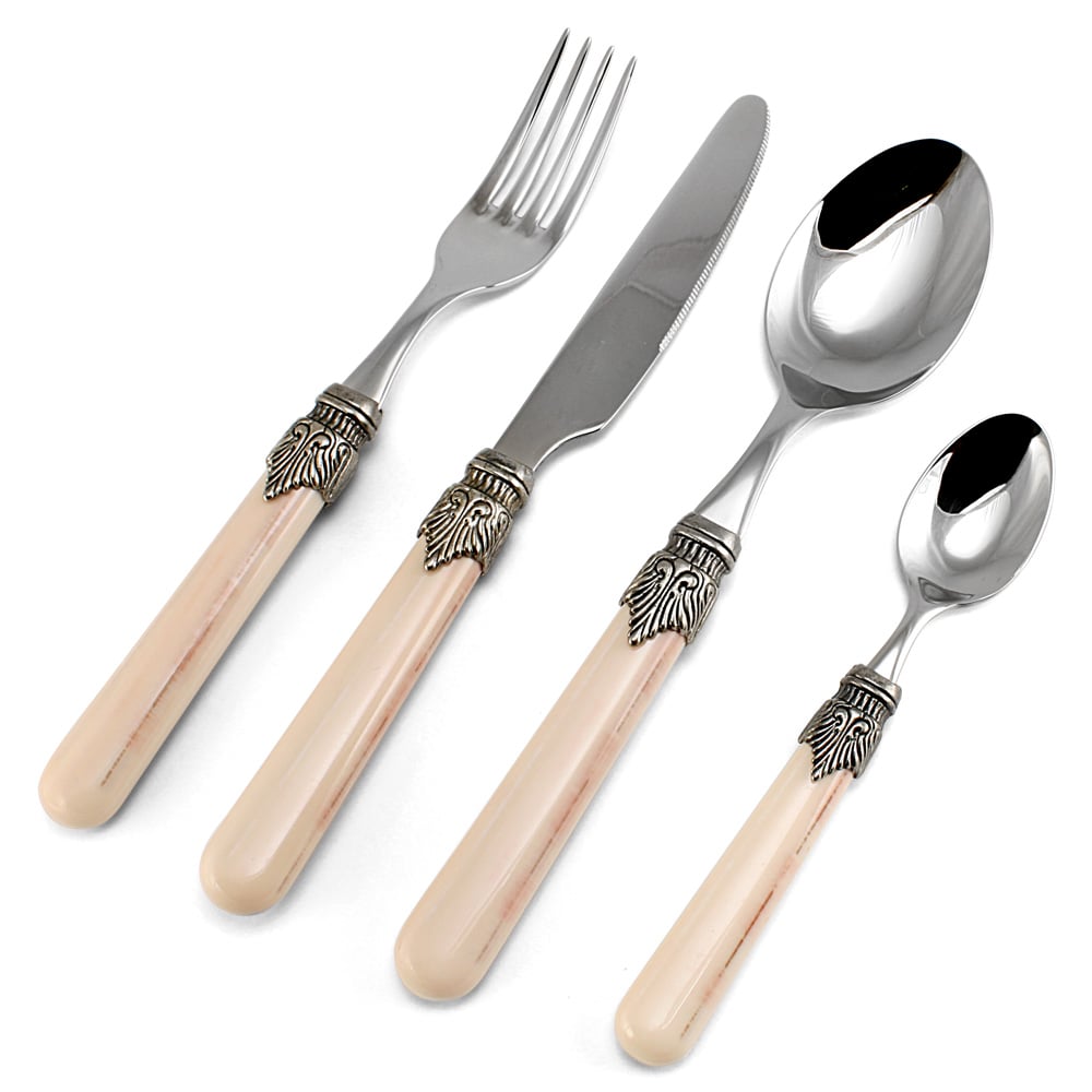 Rivadossi - Vintage Cutlery Set Beige 24pce