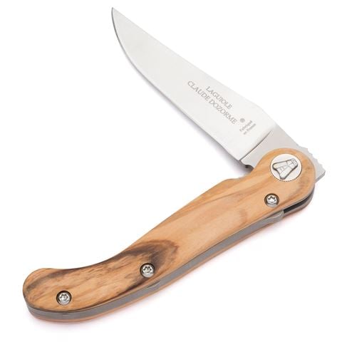 Claude Dozorme Pocket Knife Olive Wood - Peter's of Kensington