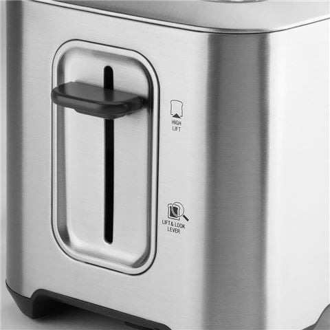 Breville - The Lift and Look Pro Toast  4 Slice Brushed Stainless Steel BTA730BS