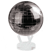 Mova - Metallic Spinning Globe Large