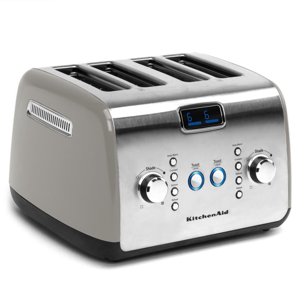 KitchenAid - Four Slice Toaster KMT423 Contour Silver | Peter's of ...