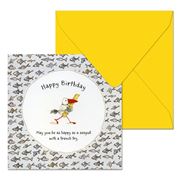 Affirmations - Happy Birthday May You Be As A Seagull Card