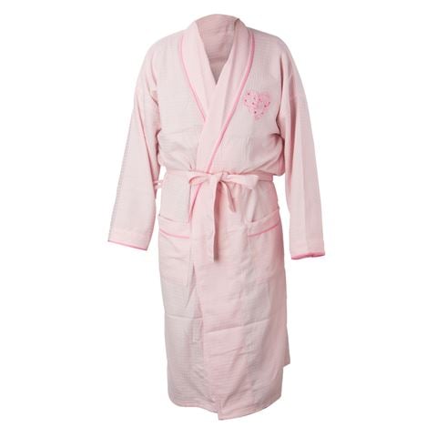 Ogilvies Designs - Amore Bathrobe Pink