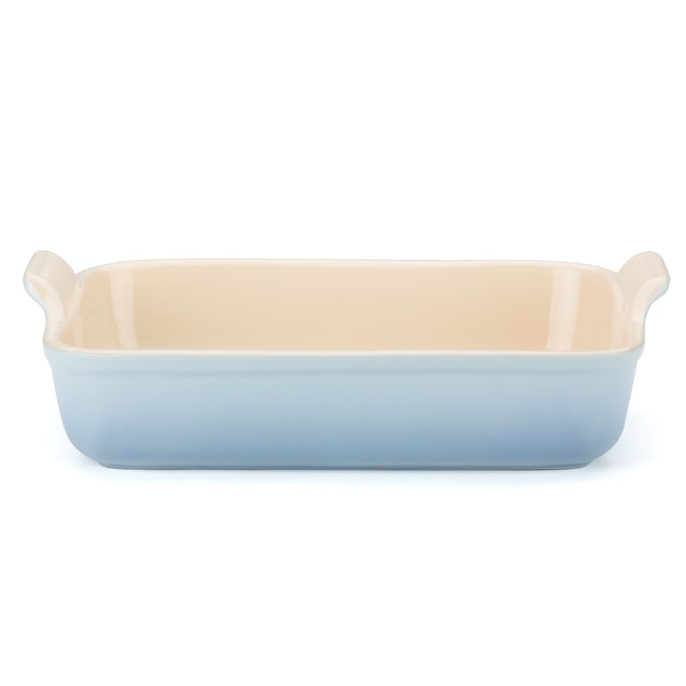 Le Creuset - Heritage Rectangular Dish Coastal Blue 32cm | Peter's of ...