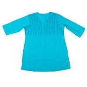 Floressents - Pintuck Tunic Turquoise