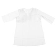 Floressents - Pintuck Tunic White