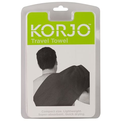 Korjo - Travel Towel Grey