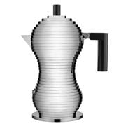 Alessi - Pulcina Espresso Coffee Maker Black 3 Cups