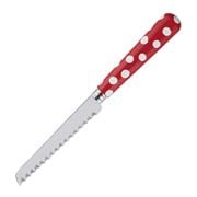 Sabre - White Dots Tomato Knife Red