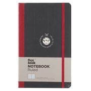 Flexbook - Global Ruled Notebook Medium Red
