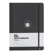 Flexbook - Global Blank Sketchbook Medium Black