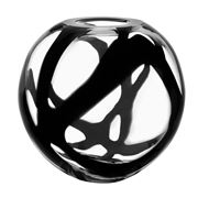 Kosta Boda - Globe Vase Black