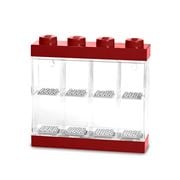 LEGO - Minifigure 8 Piece Display Case Red