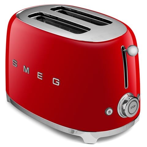 Smeg - 50's Retro 2 Slice Toaster TSF01 Red