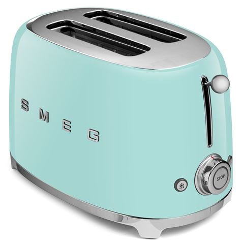 SMEG TSF02 4-Slice Toaster - Pastel Green