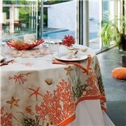 Beauville - Corail Tablecloth Red 170x240cm