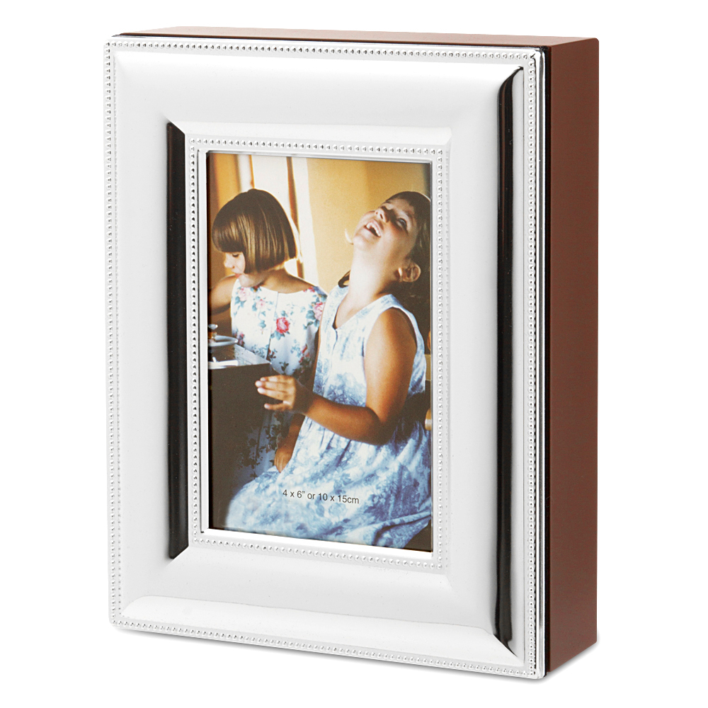 Whitehill Silver Plated Keepsake Box & Frame